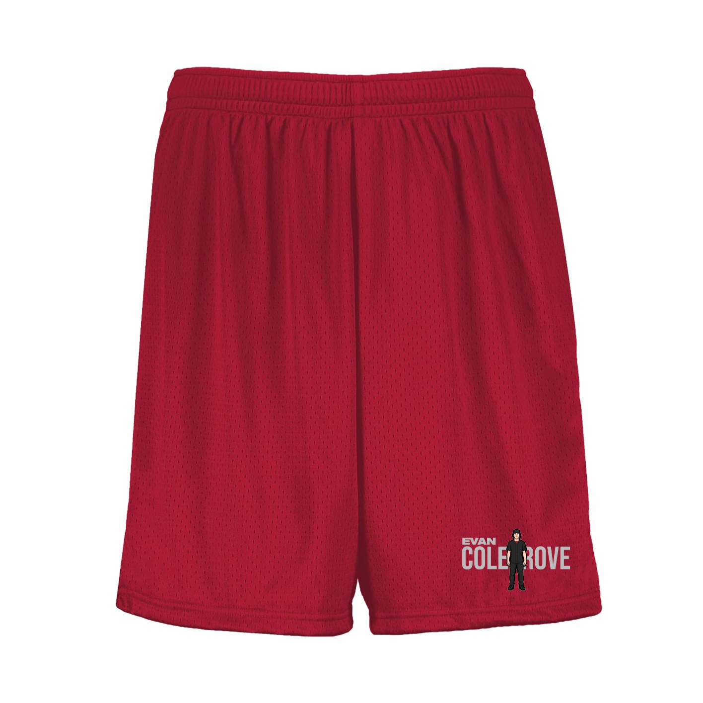 Shorts — Player Name in Red