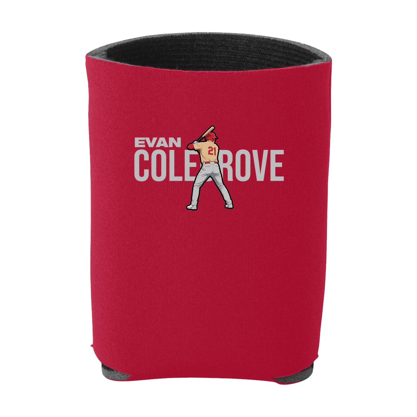 Can Holder — Player Name in Red