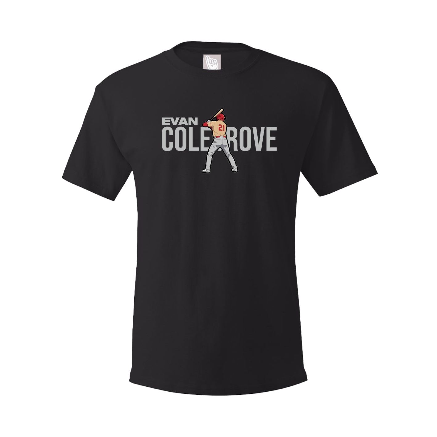 Tee — Player Name in Black