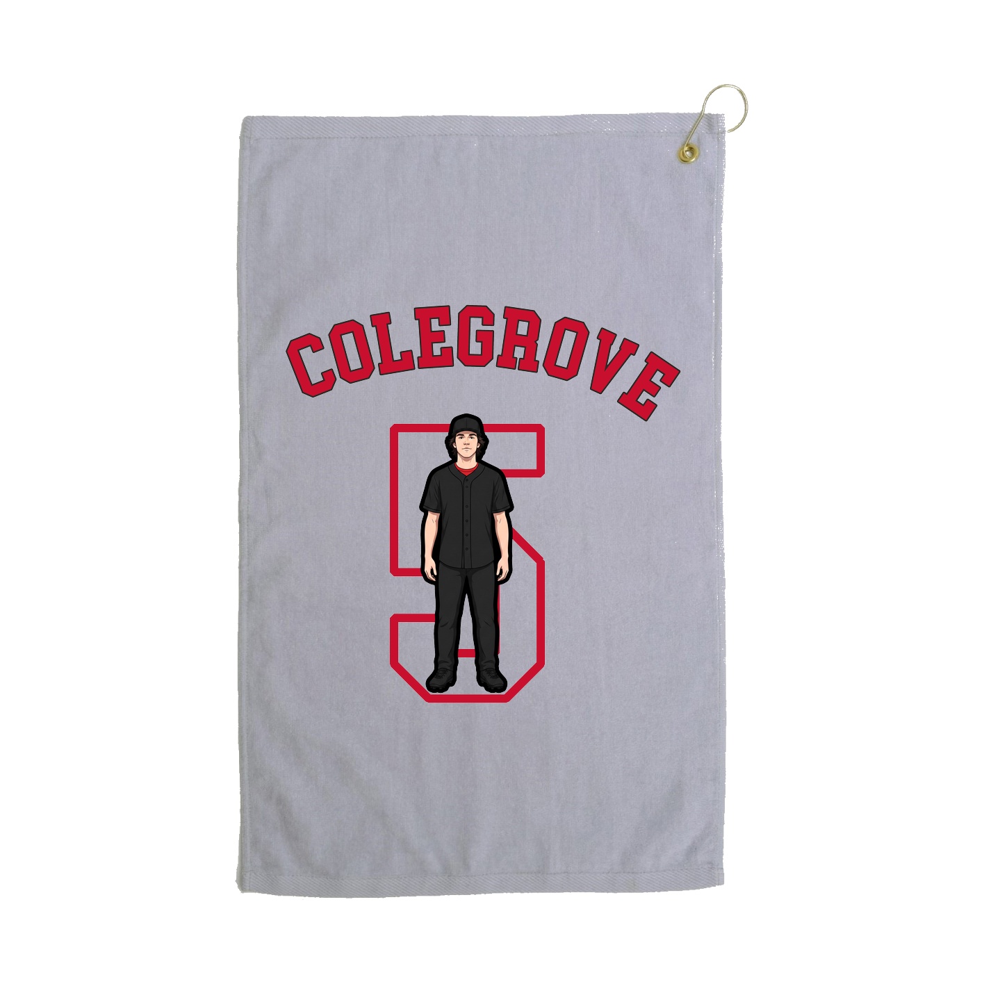 Golf Towel — Shirsey Arch in Grey