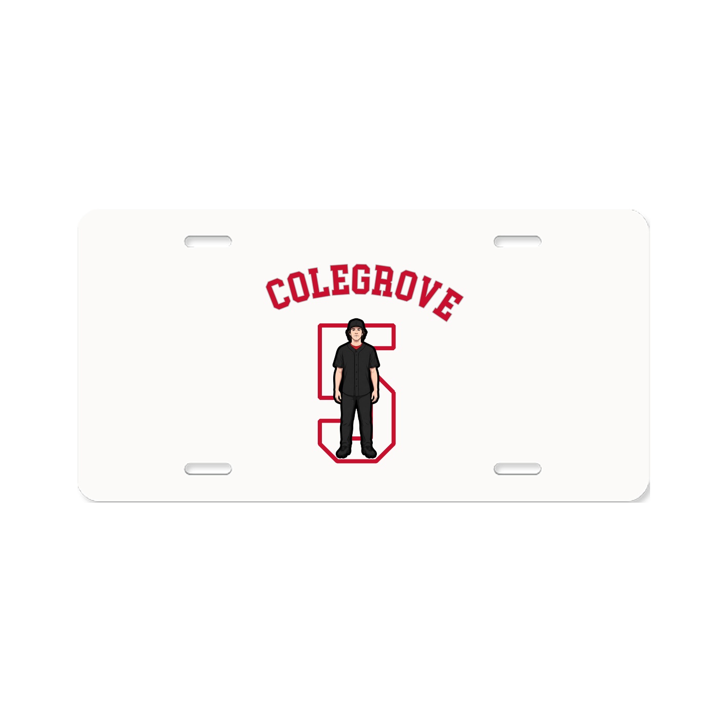 License Plate — Shirsey Arch in Classic