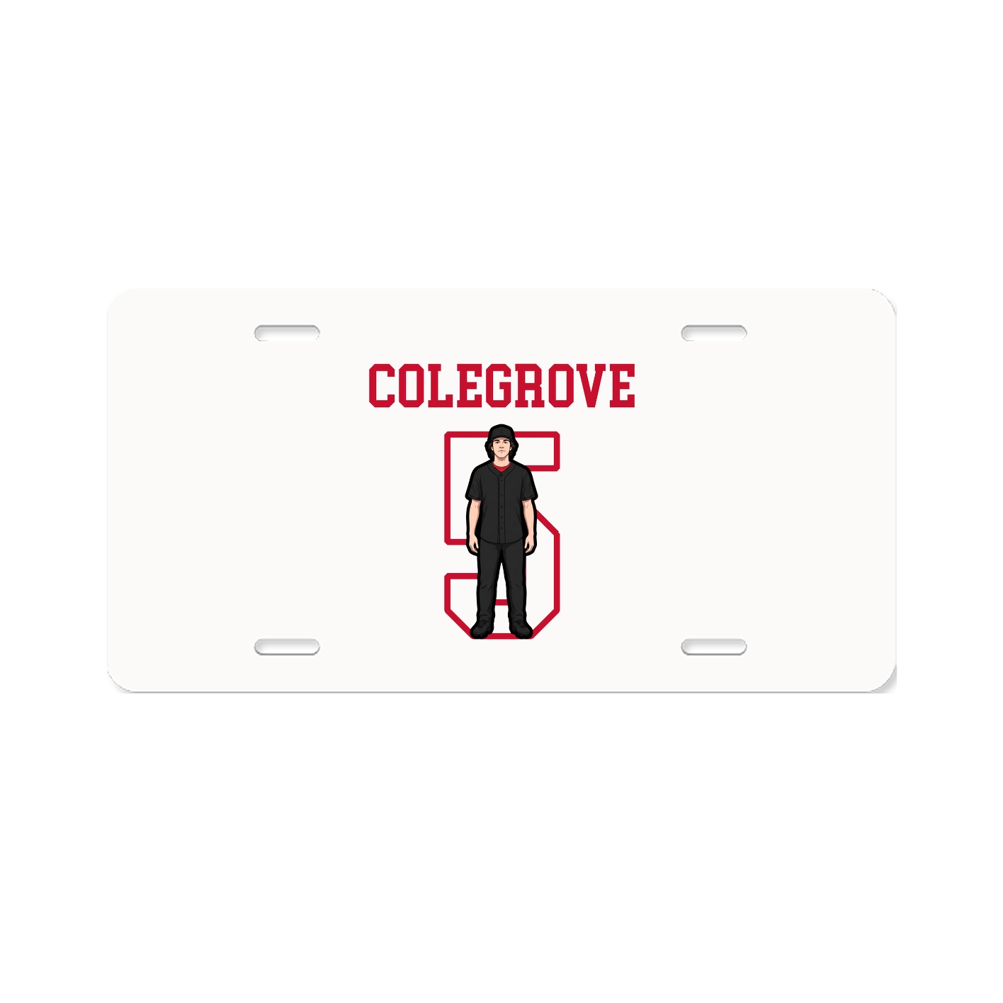 License Plate — Shirsey in Classic