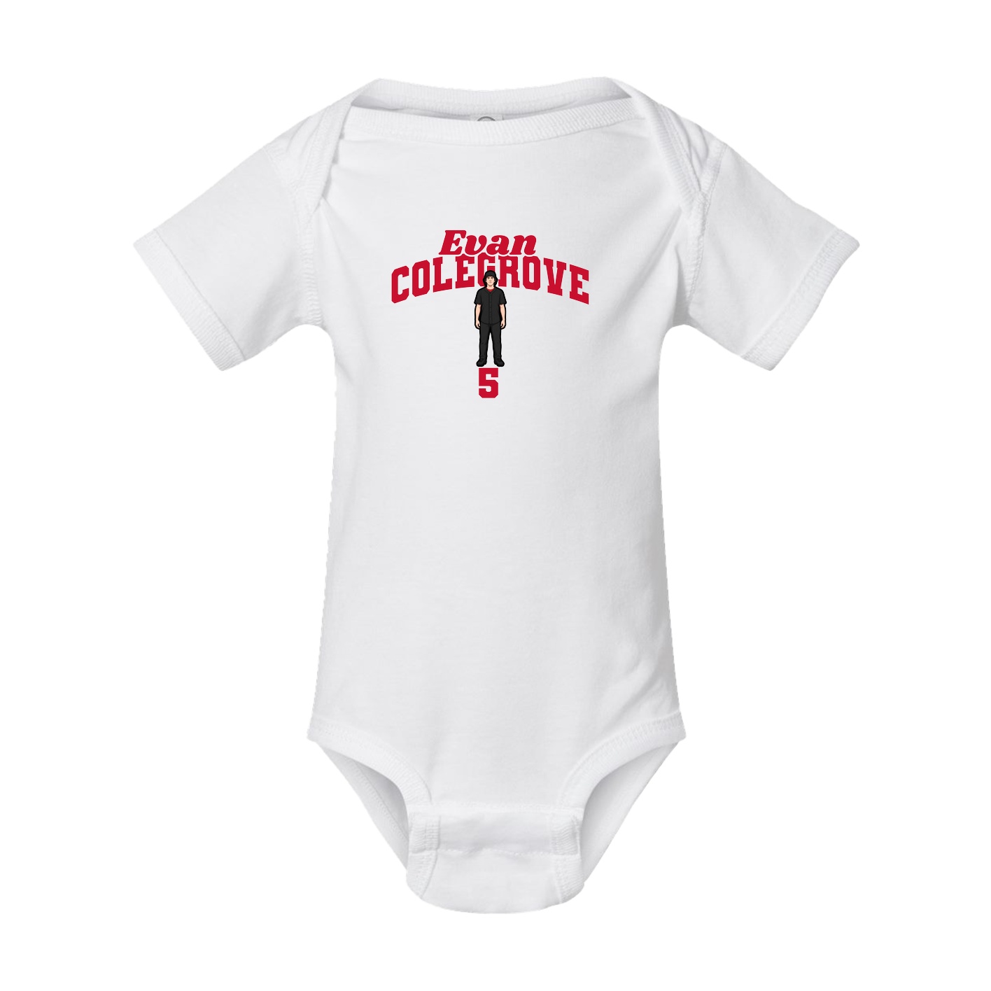 Baby Onesie — Signature Arch in White