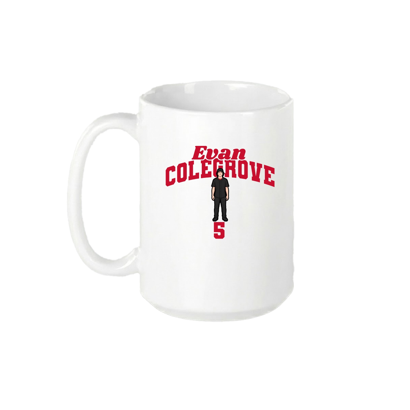 15oz Coffee Mug — Signature Arch in White