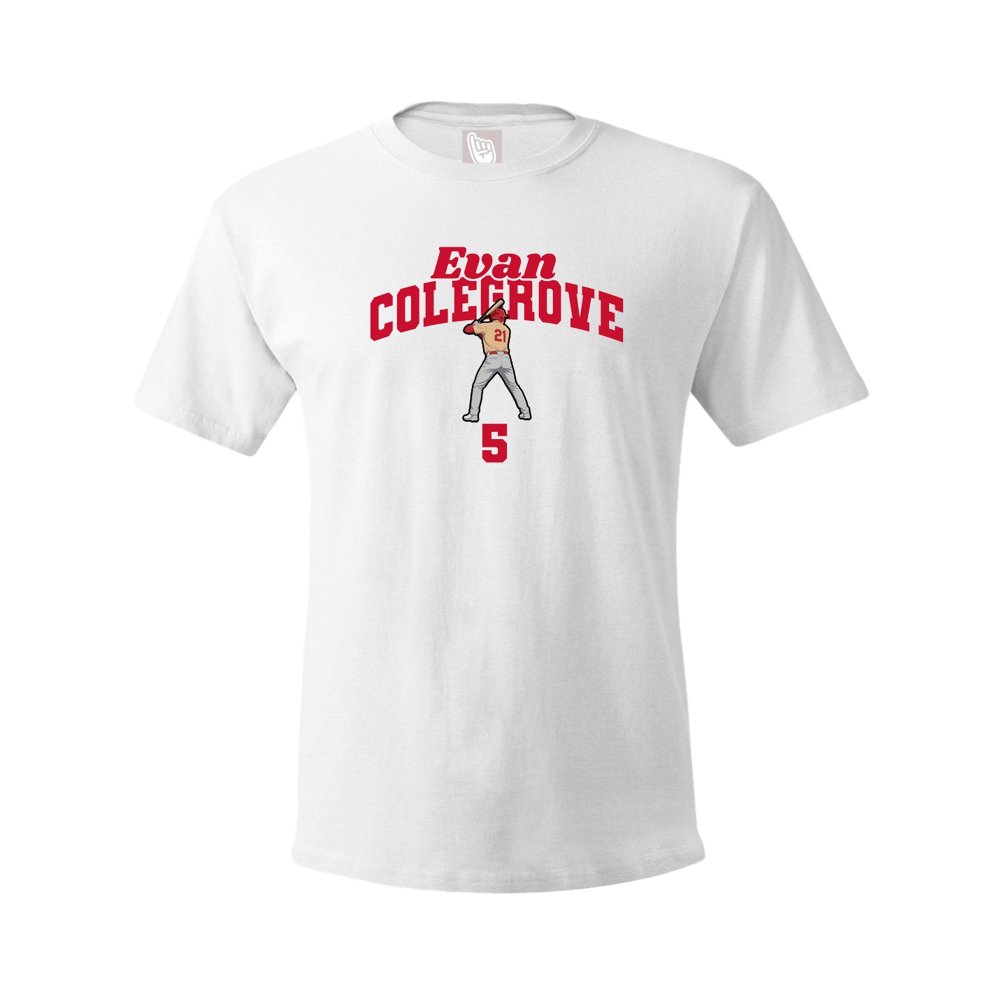 Tee — Signature Arch in White