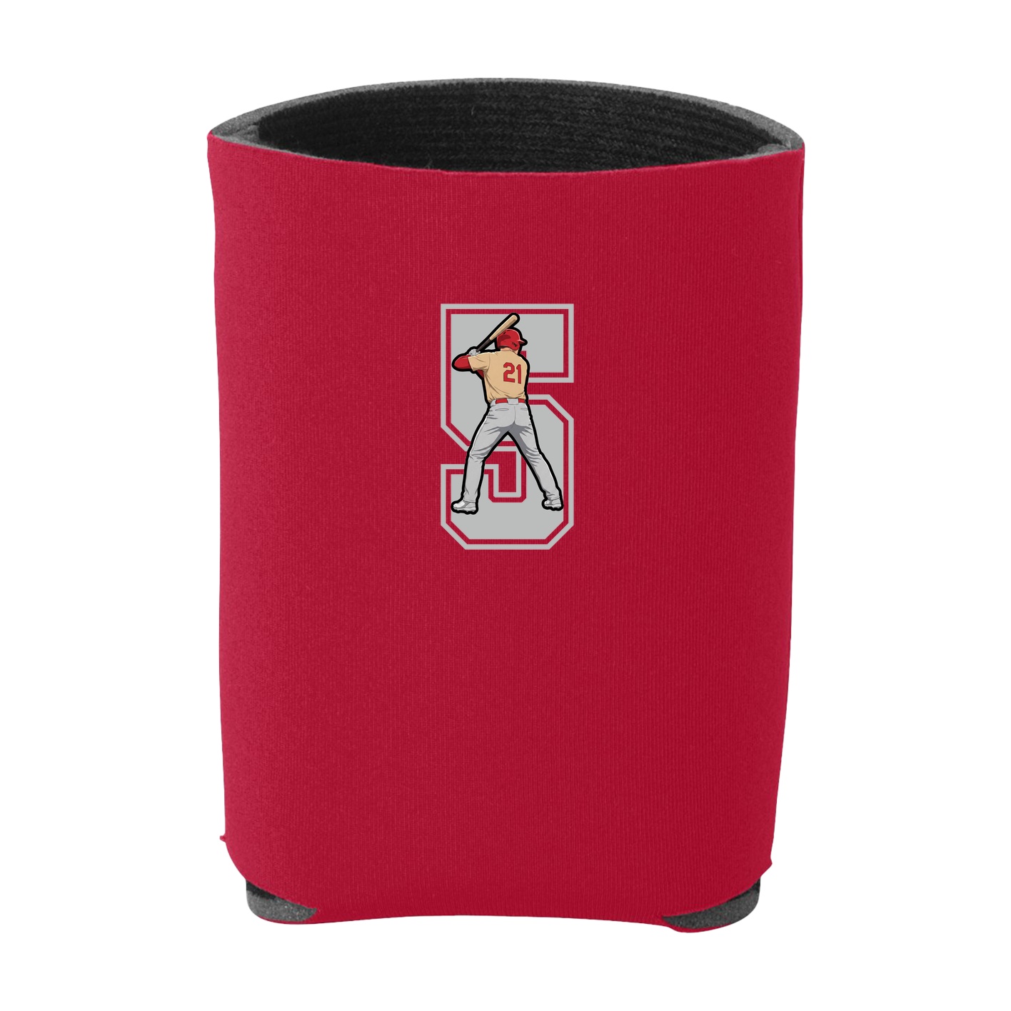 Can Holder — Number in Red