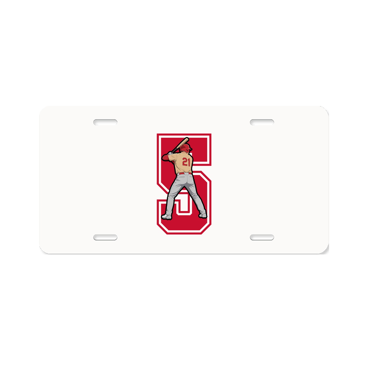 License Plate — Number in Classic