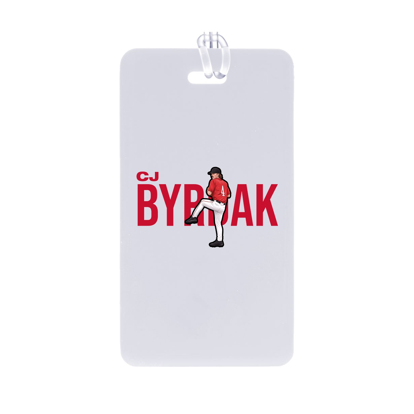Bag Tag — Player Name in Classic