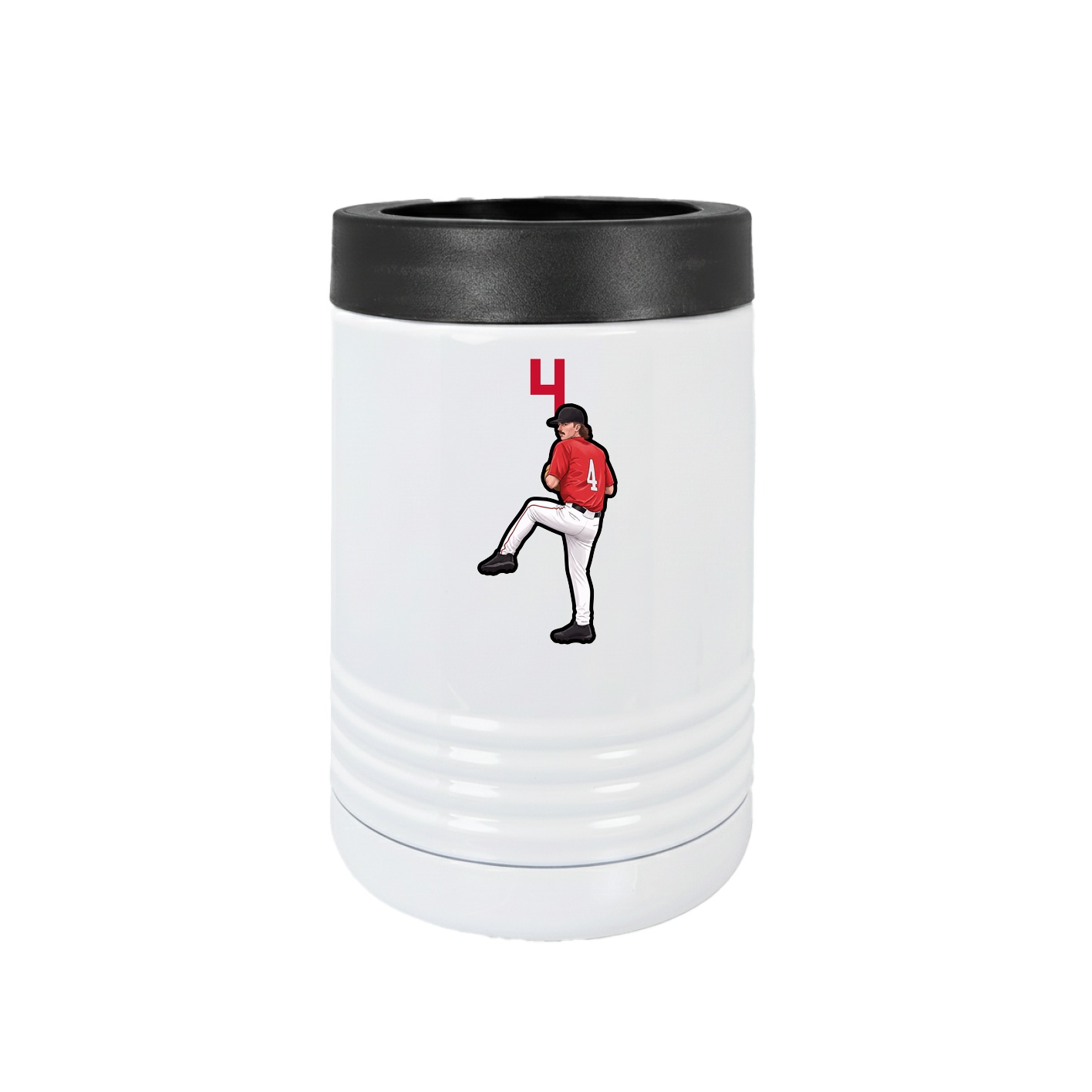 Beverage Holder — Number Top in White