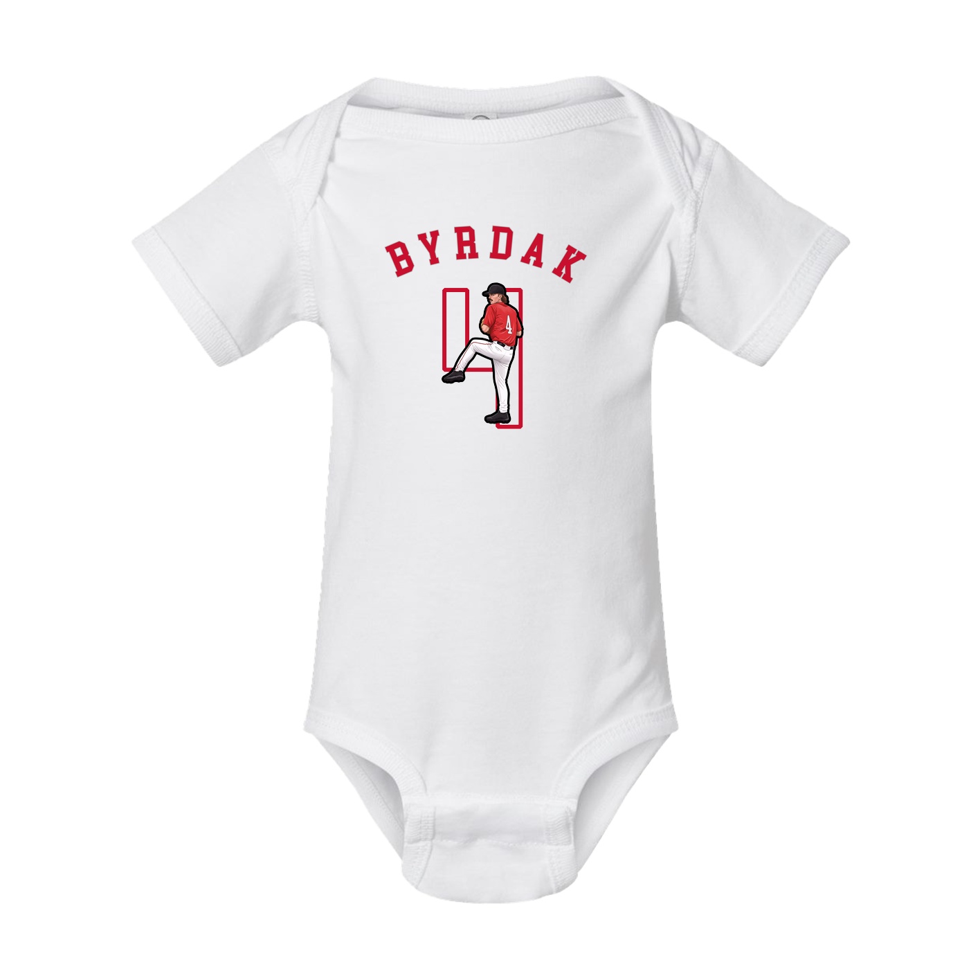 Baby Onesie — Shirsey Arch in White