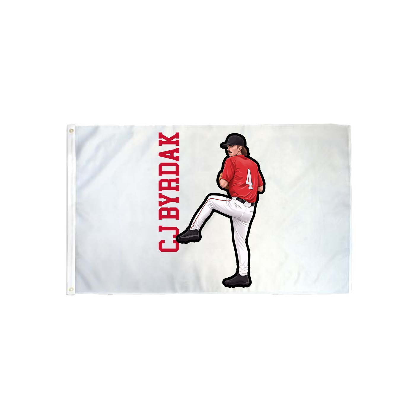3x5 Flag — Name Vertical in Classic