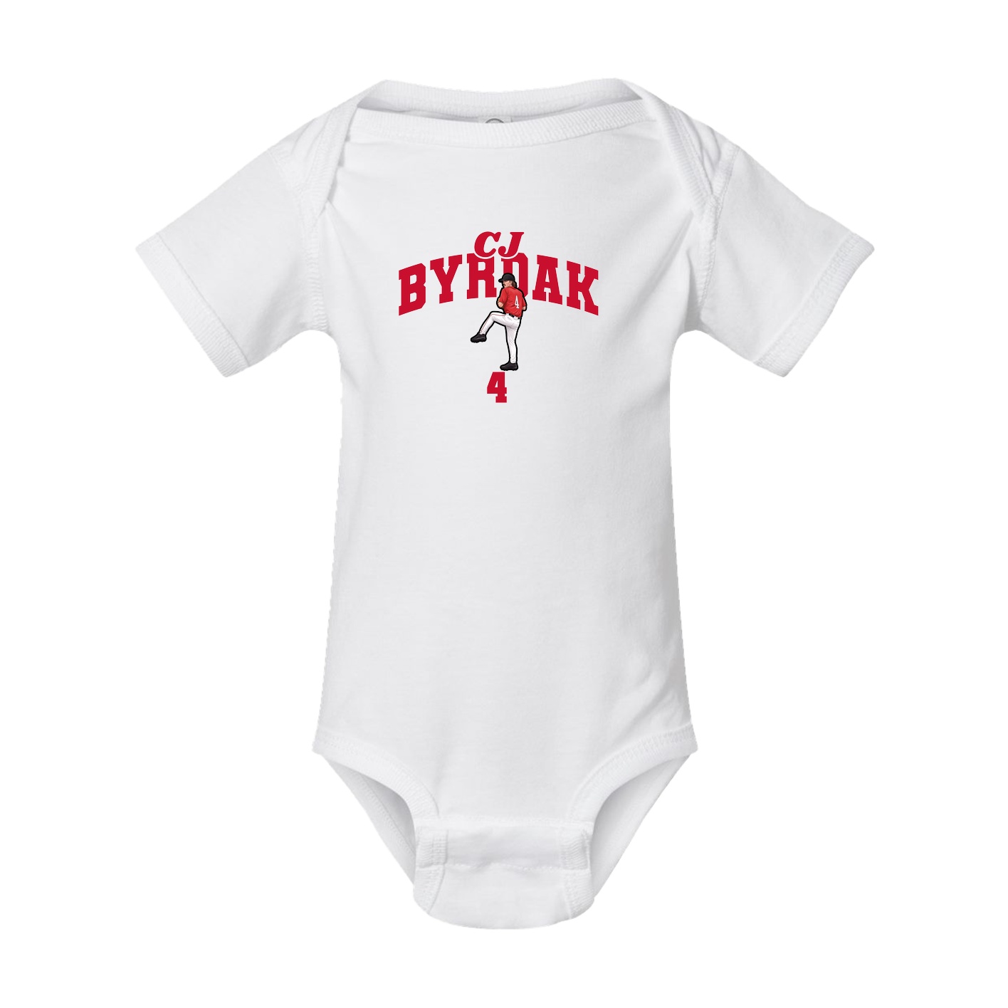 Baby Onesie — Signature Arch in White