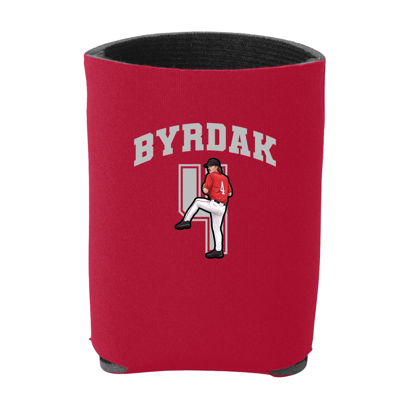 Can Holder — Number in Red