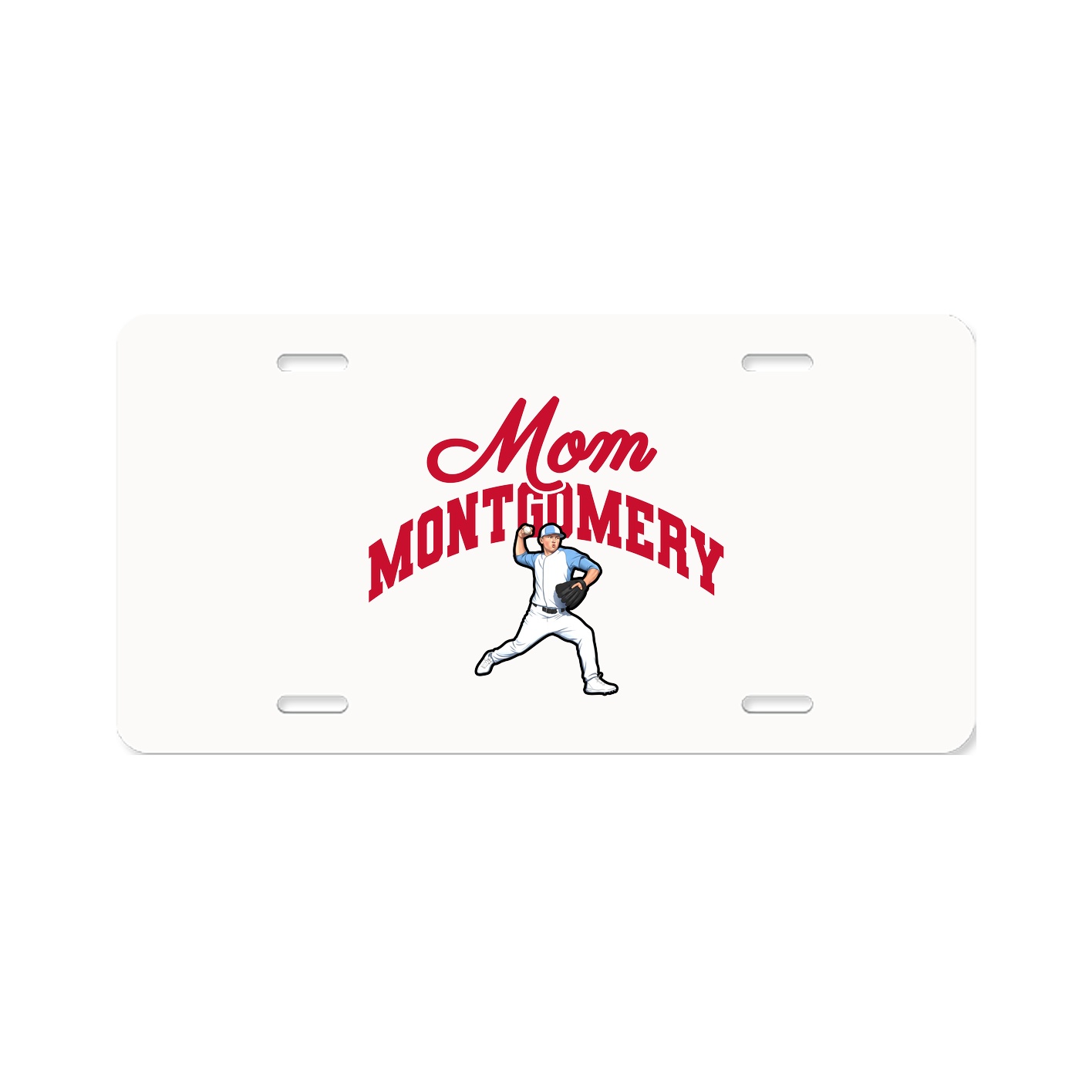 License Plate — Mothers Day Arch in Classic
