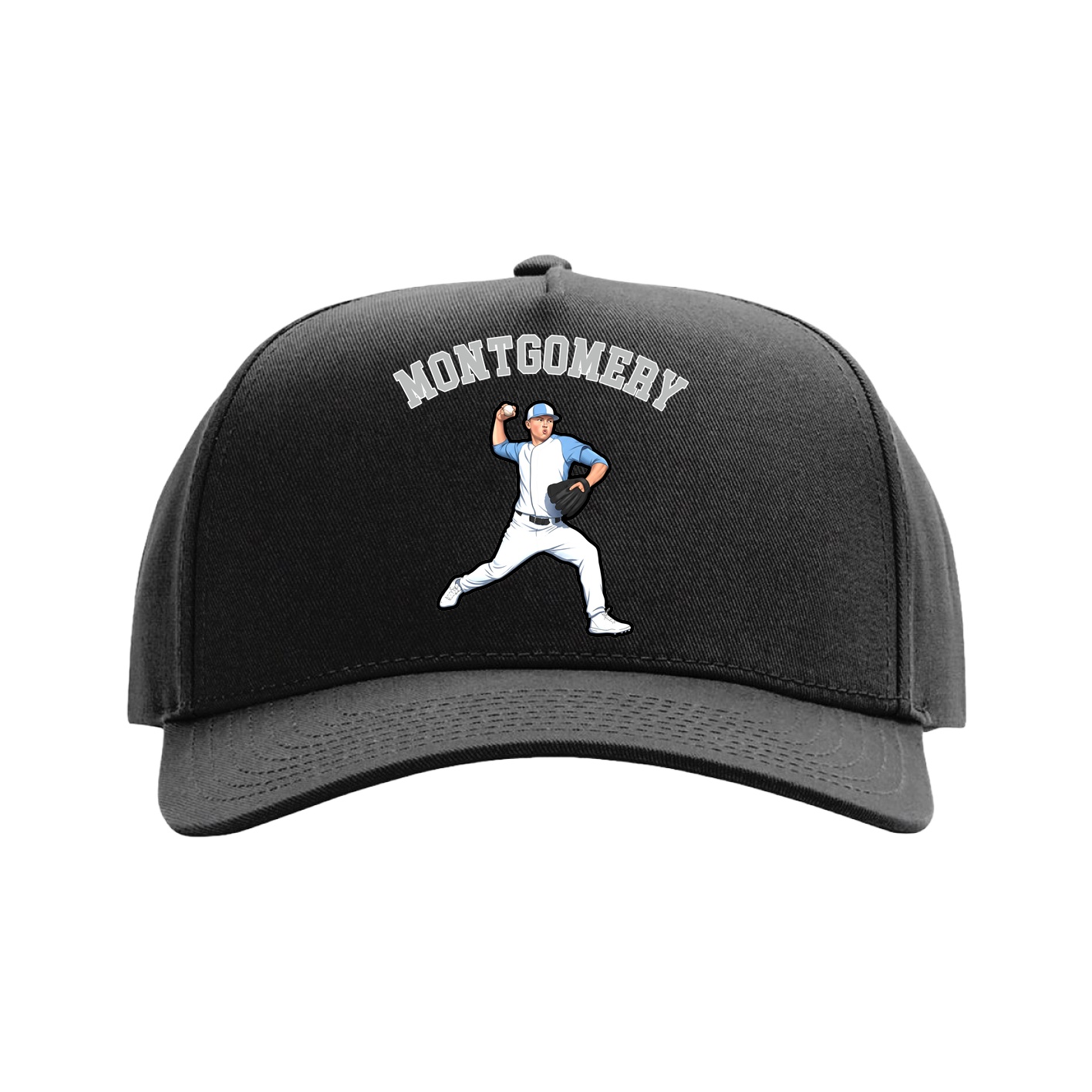 Full Fabric Five-Panel Champ Cap
