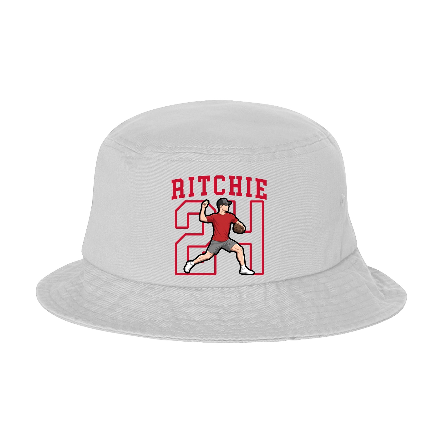 Bucket Cap — Shirsey in White