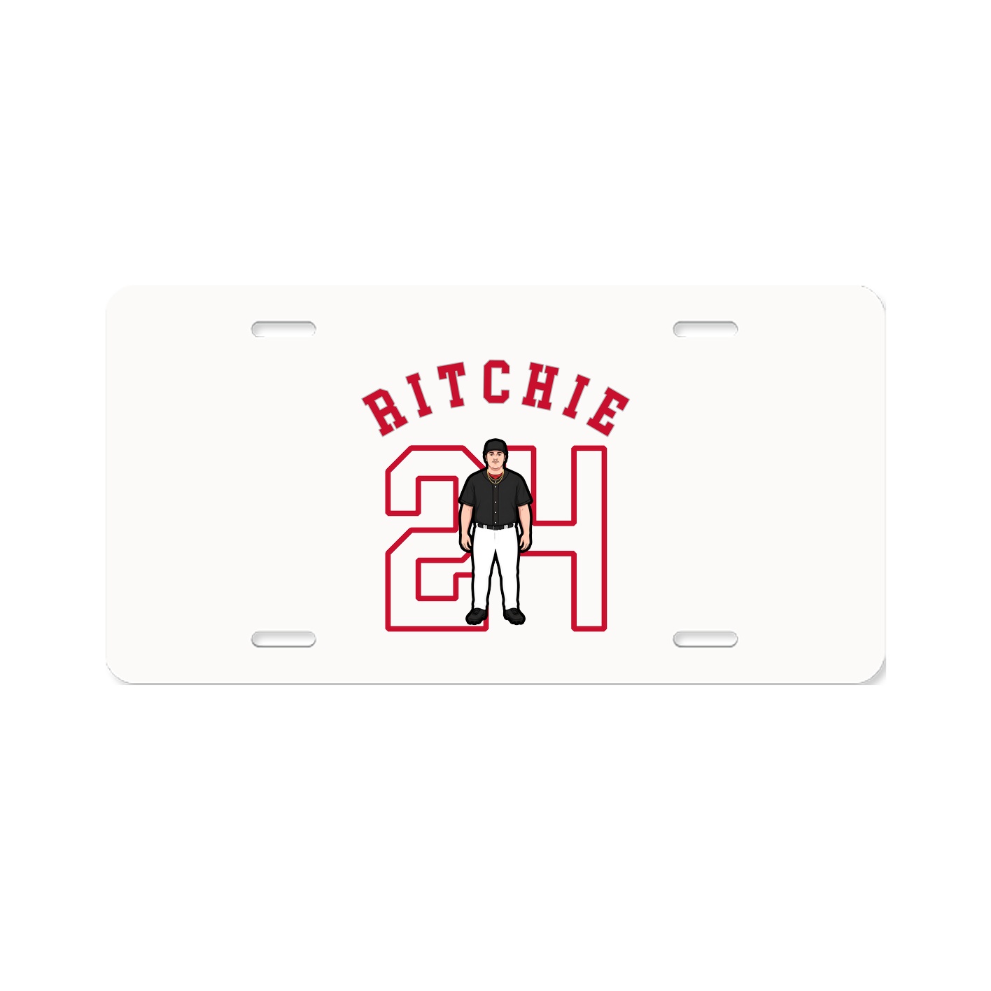 License Plate — Shirsey Arch in Classic