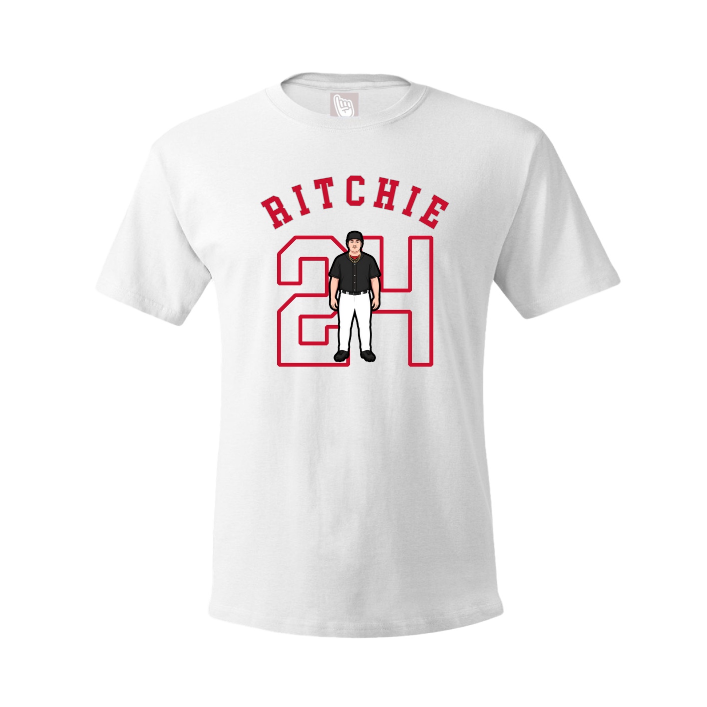 Tee — Shirsey Arch in White