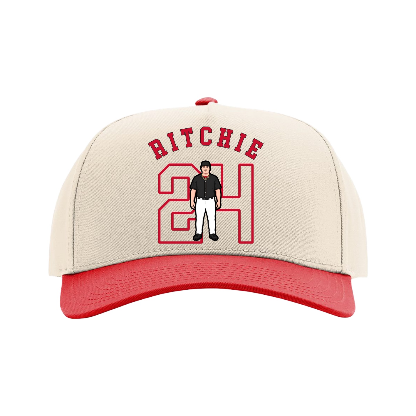 Full Fabric Five-Panel Champ Cap