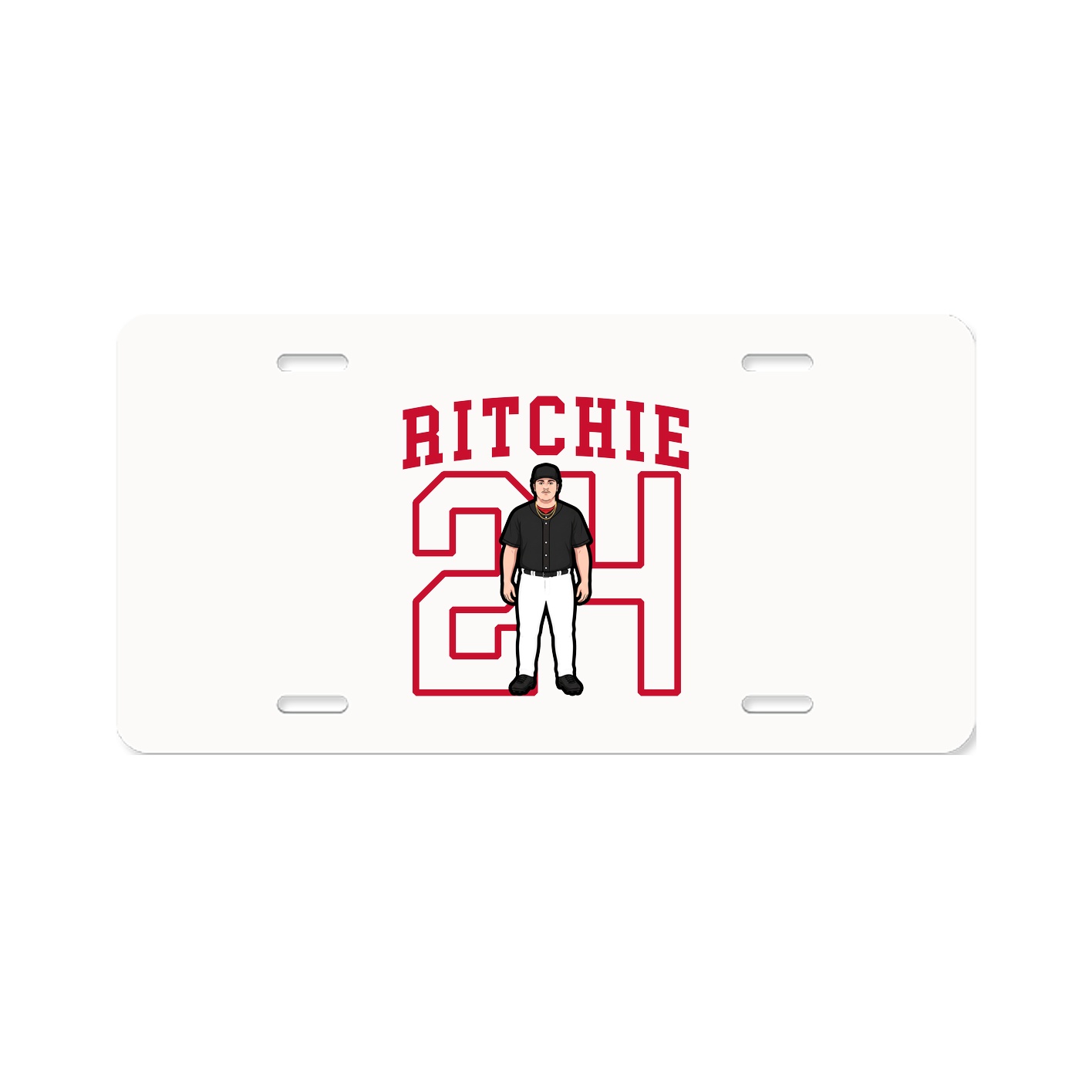 Aluminum License Plate