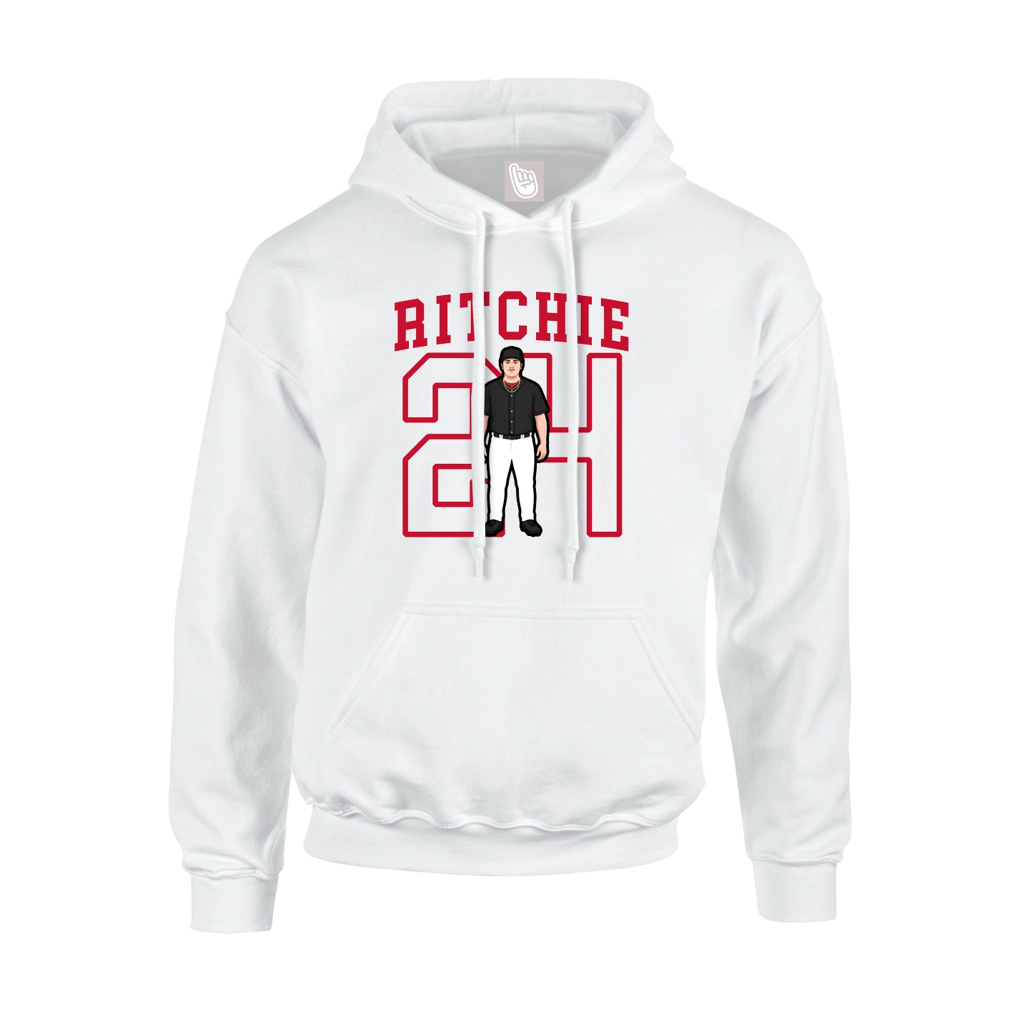 Youth Hoodie — Shirsey in White