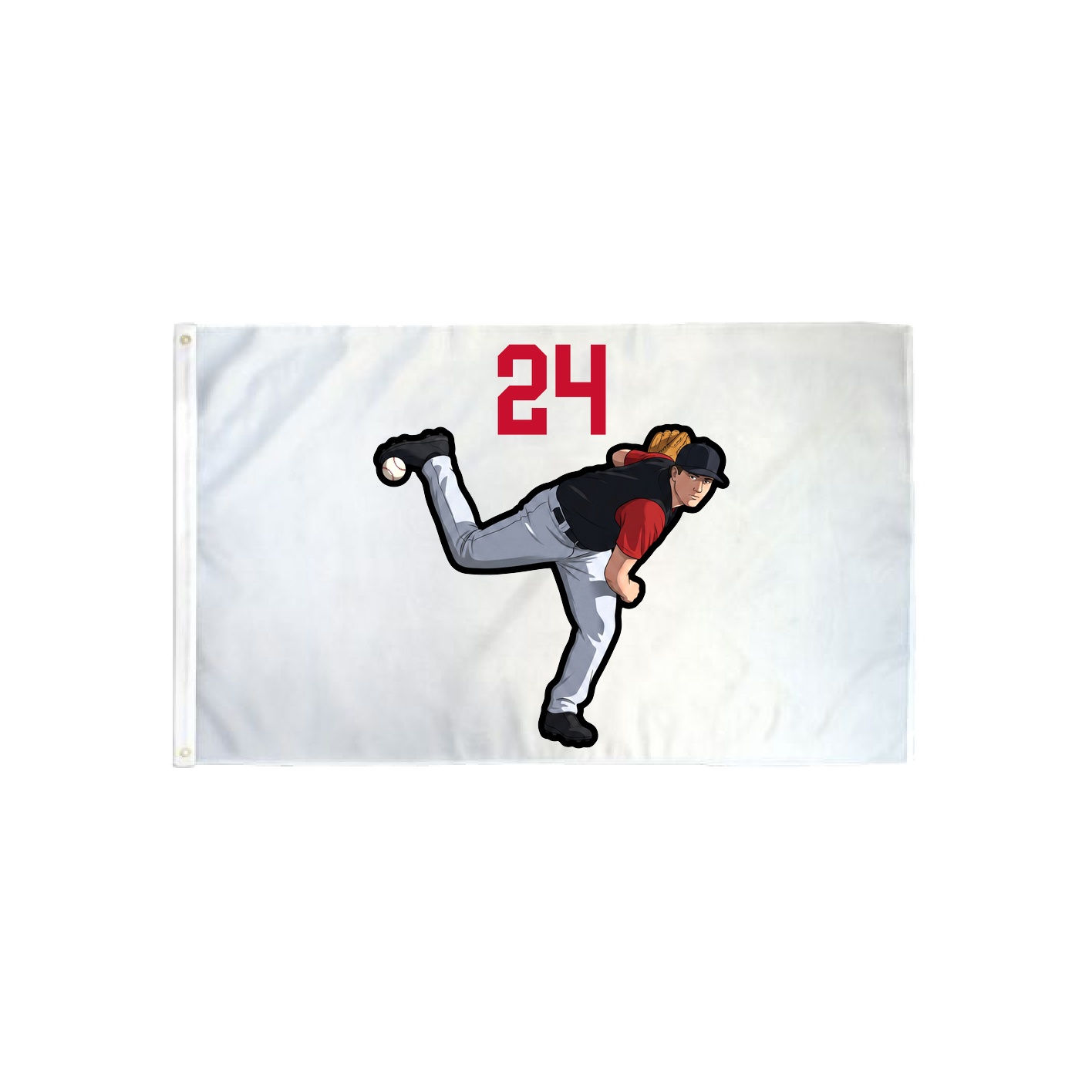 3x5 Flag — Number Top in Classic