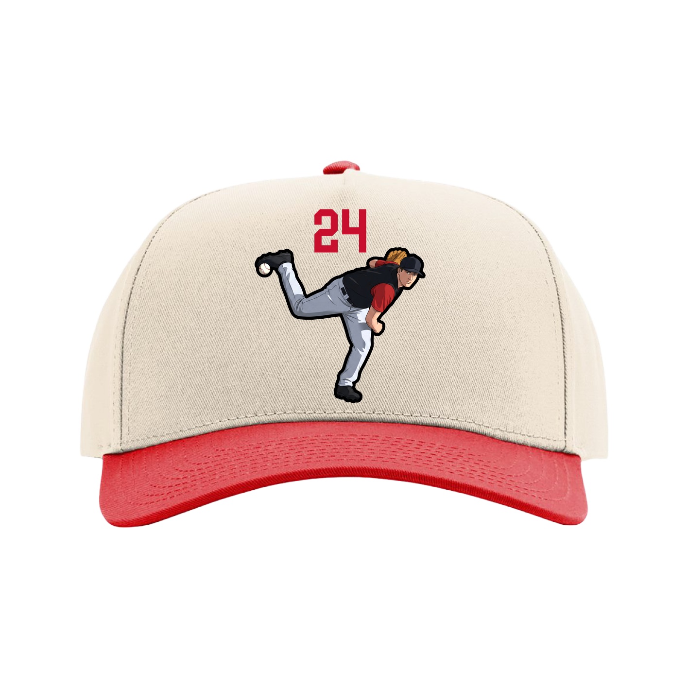 Full Fabric Five-Panel Champ Cap