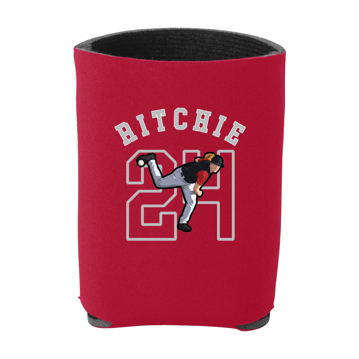 Can Holder — Shirsey Arch in Red
