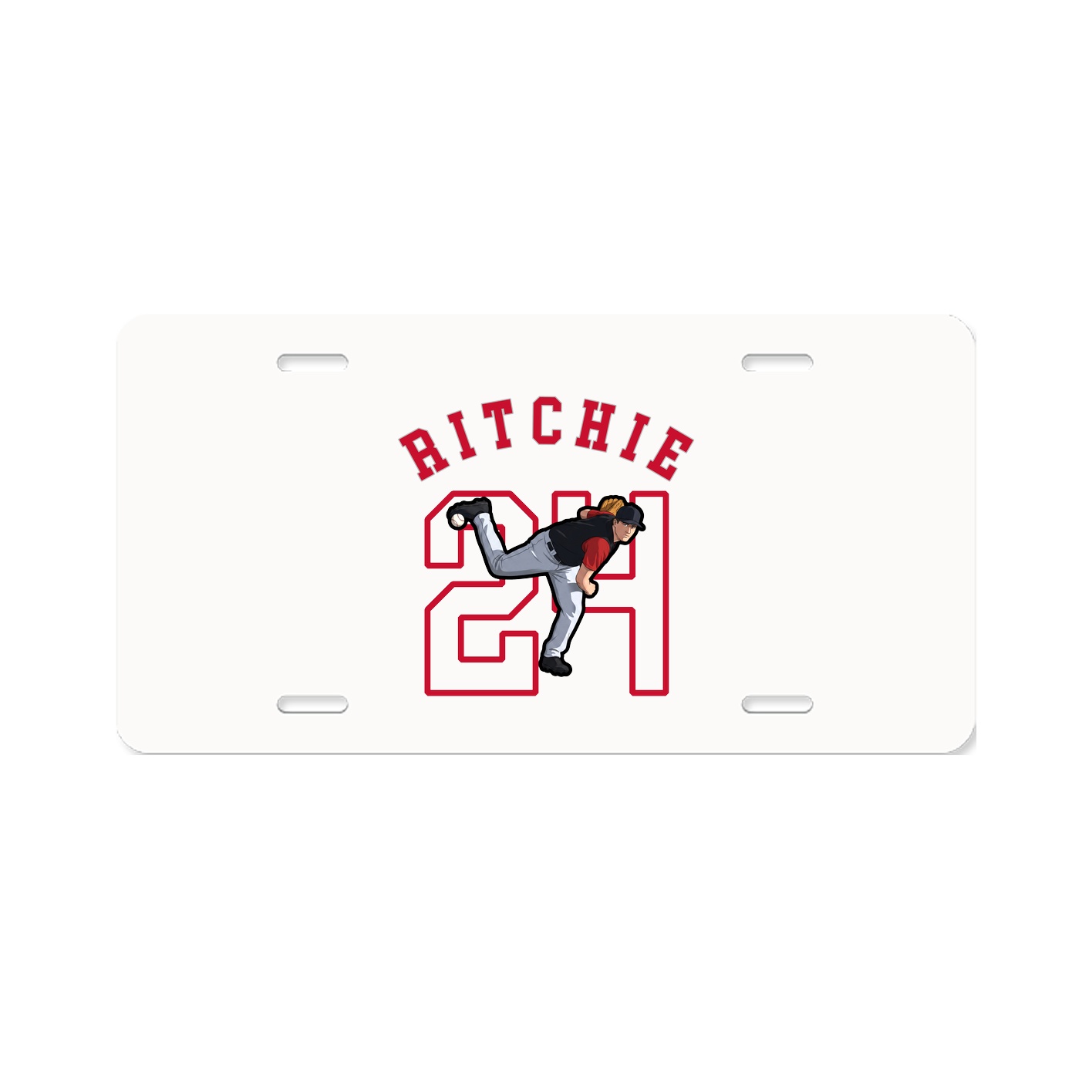 License Plate — Shirsey Arch in Classic