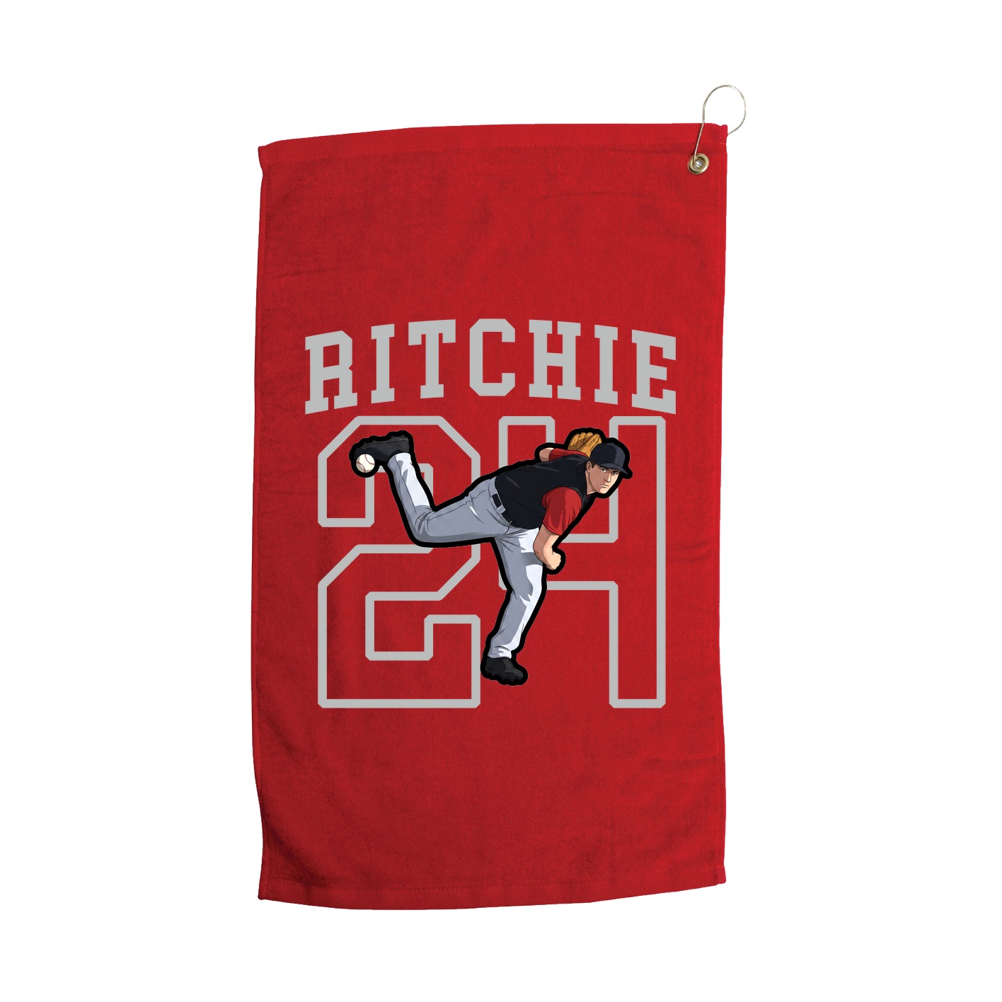 Golf Towel — Shirsey in Red