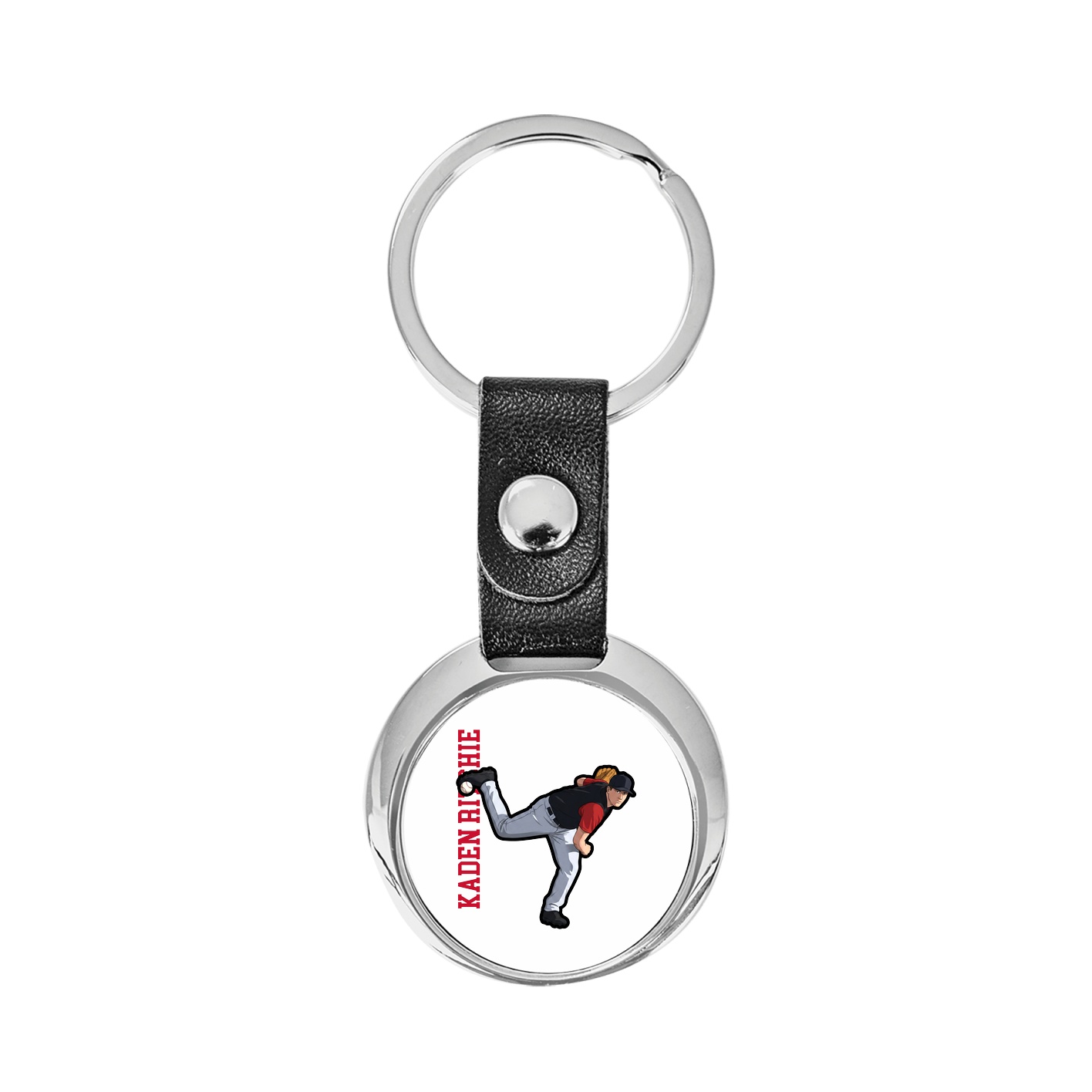 Key Chain — Name Vertical in Classic
