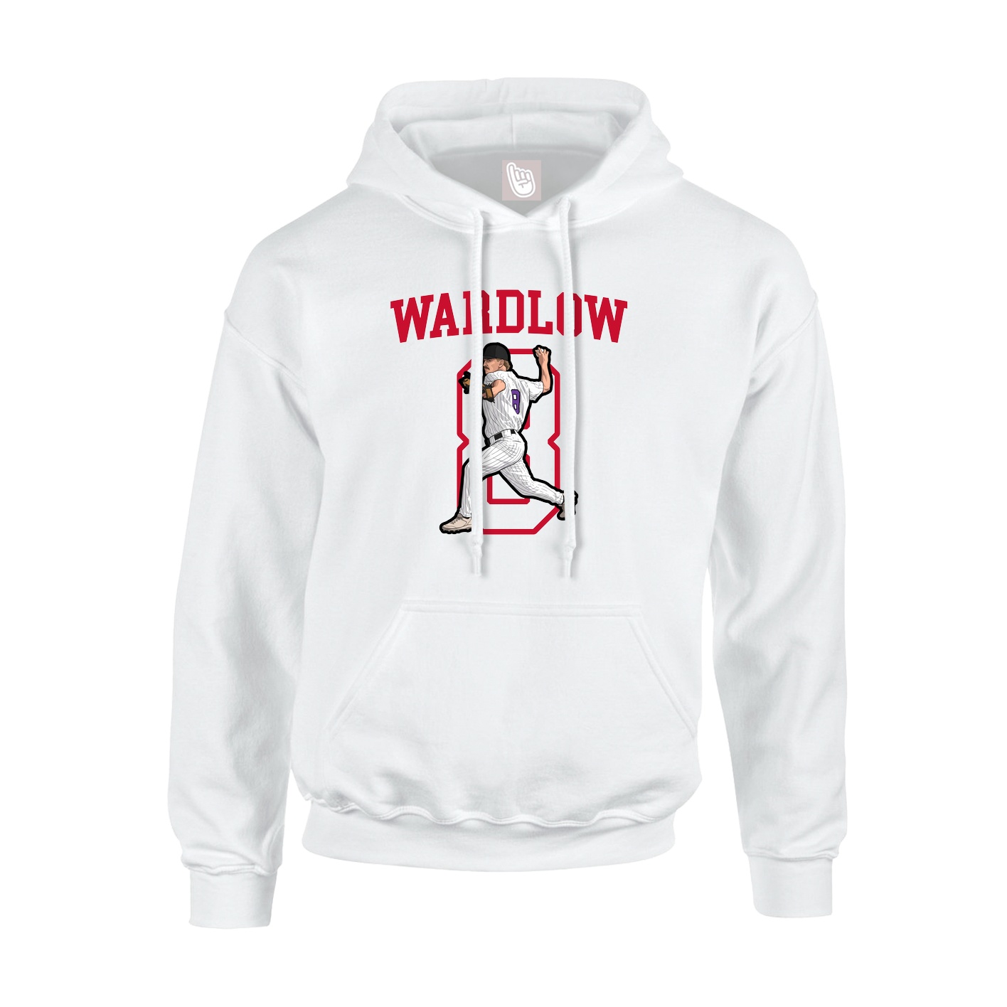 Youth Hoodie — Shirsey in White