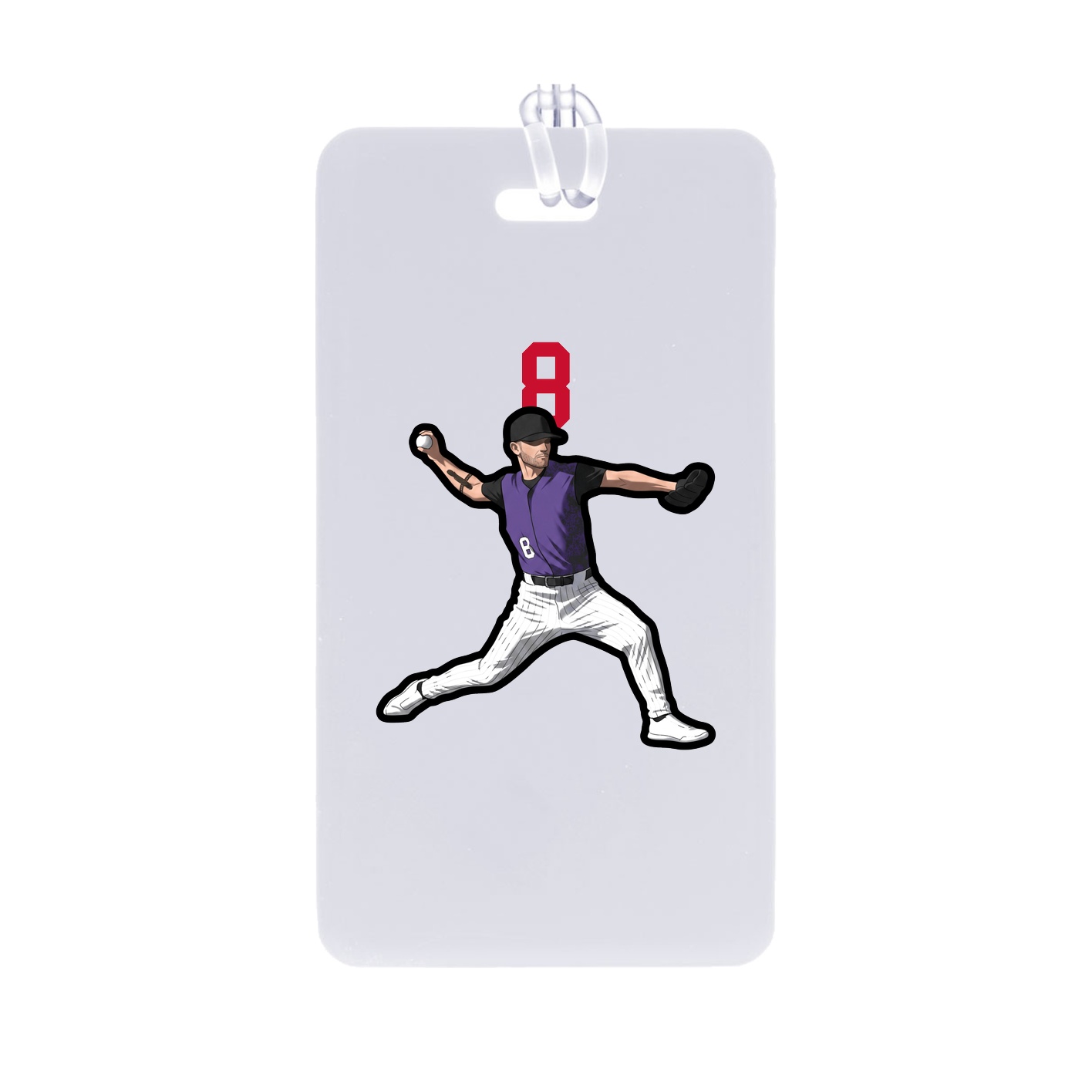 Bag Tag — Number Top in Classic