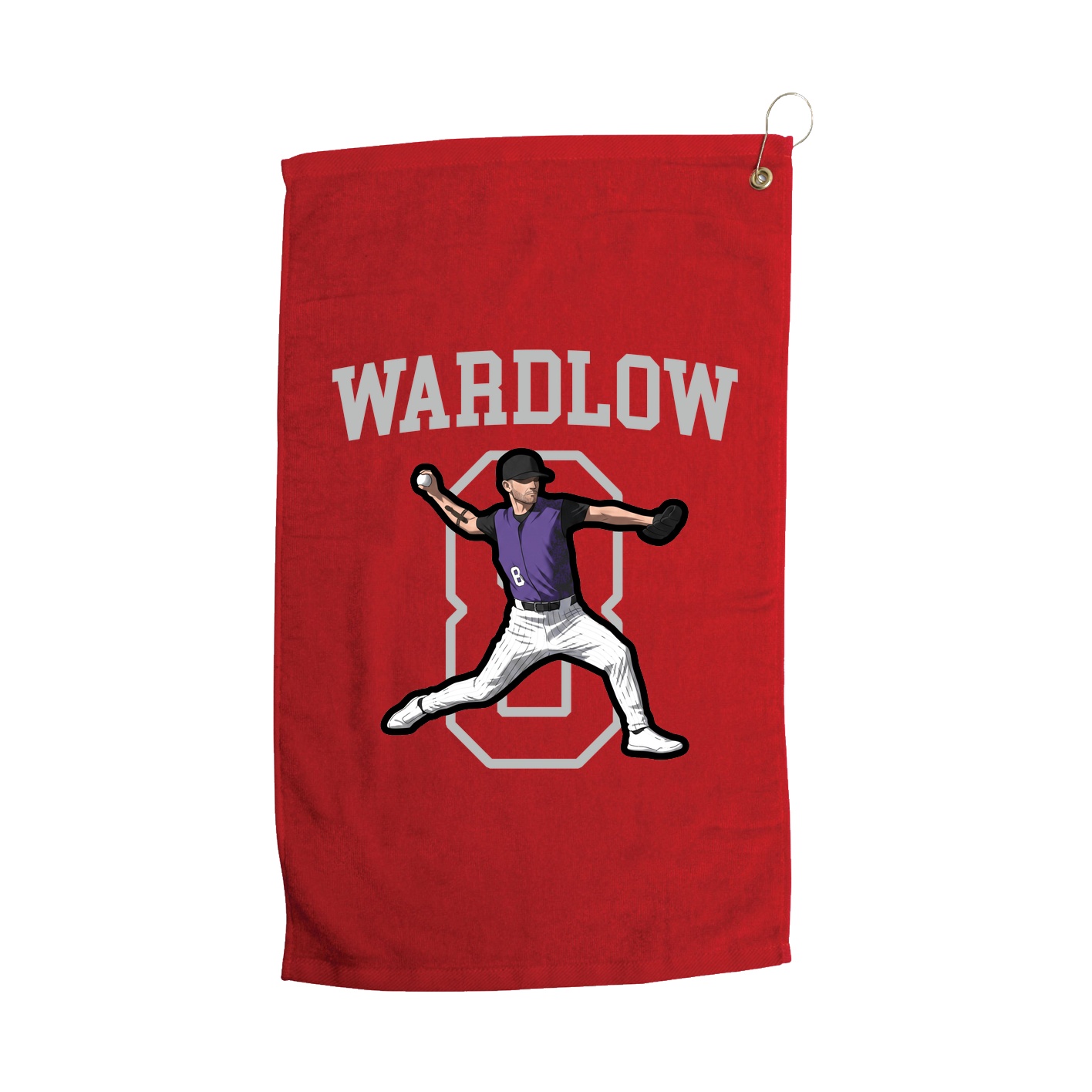 Golf Towel — Shirsey in Red