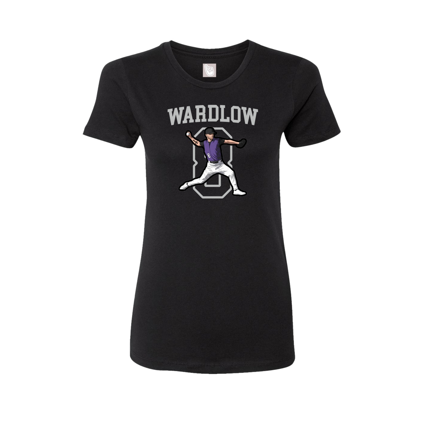 Fitted Women's Tee — Shirsey in Black