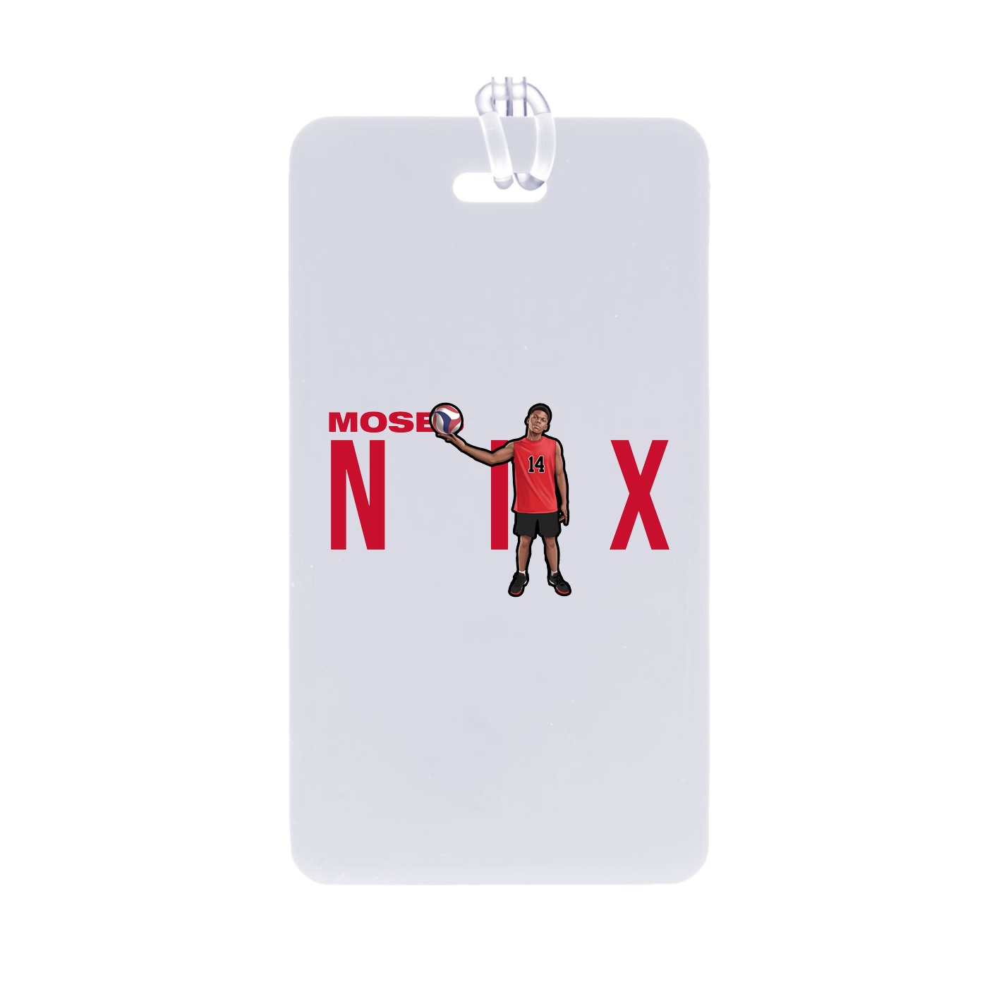 Bag Tag — Player Name in Classic
