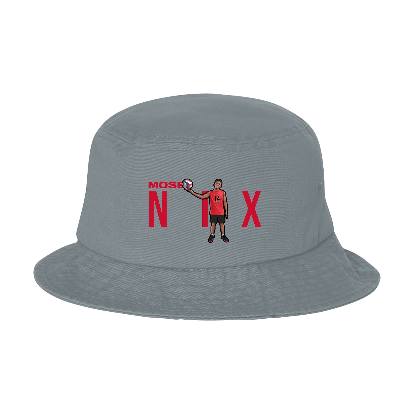 Bucket Cap — Player Name in Grey
