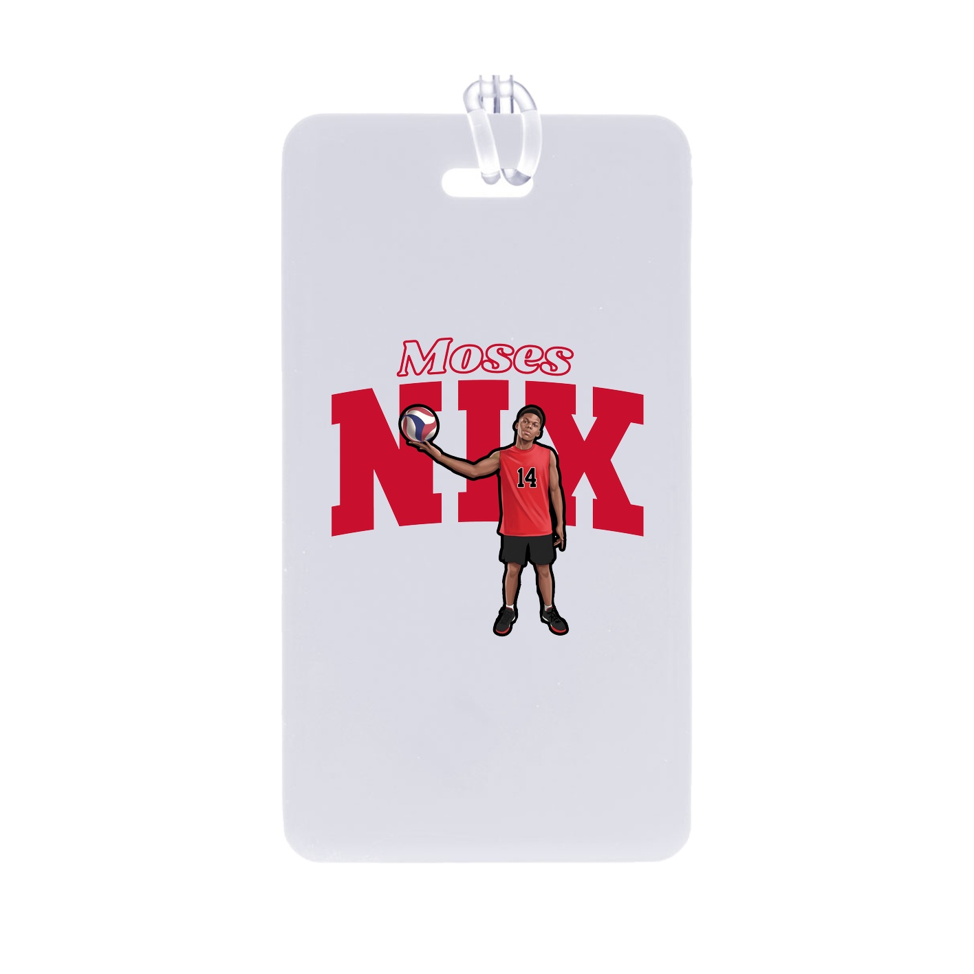 Bag Tag — Name Arch in Classic