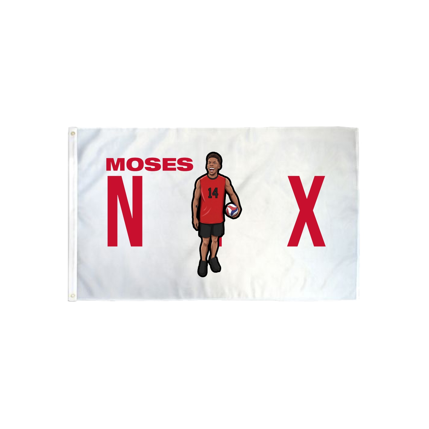 3x5 Flag — Player Name in Classic