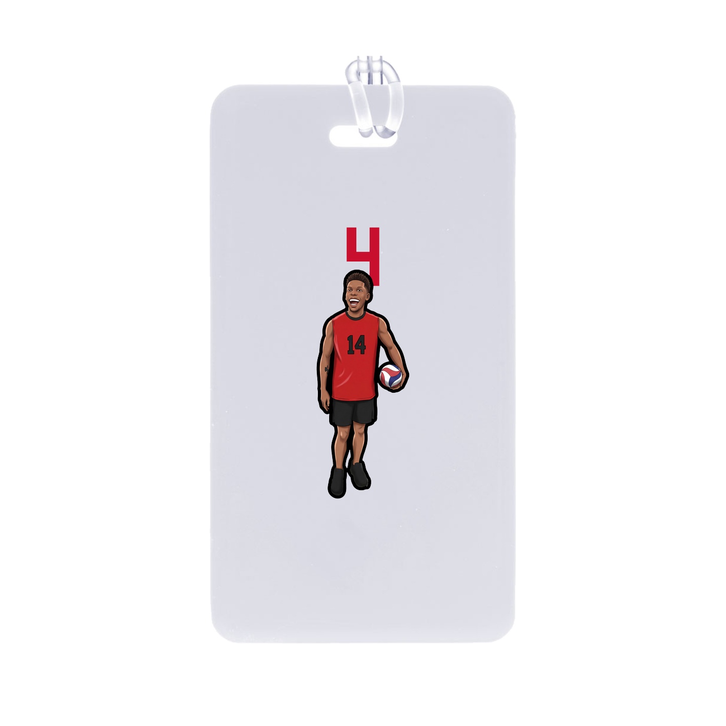 Bag Tag — Number Top in Classic