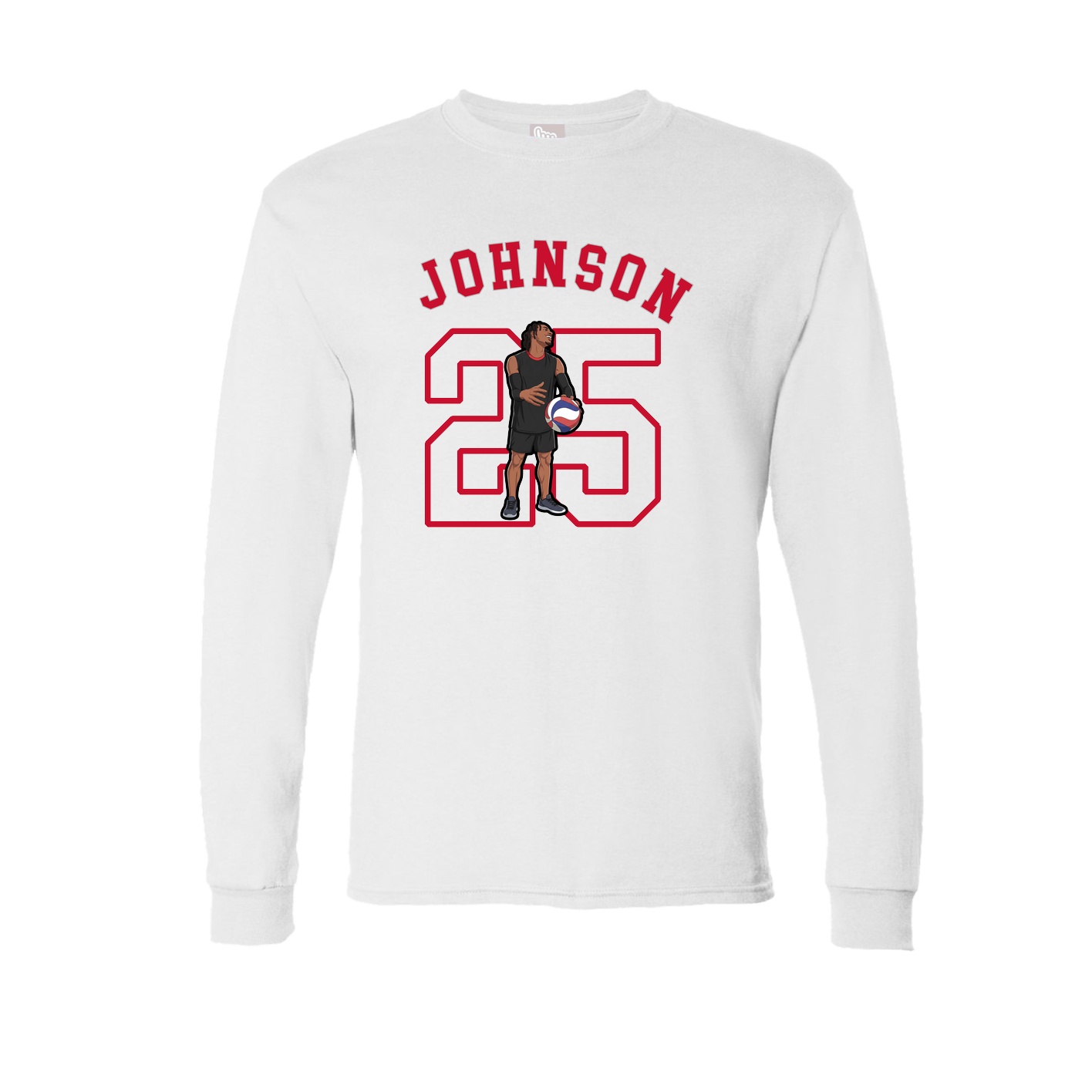 Long Sleeve Tee — Shirsey Arch in White