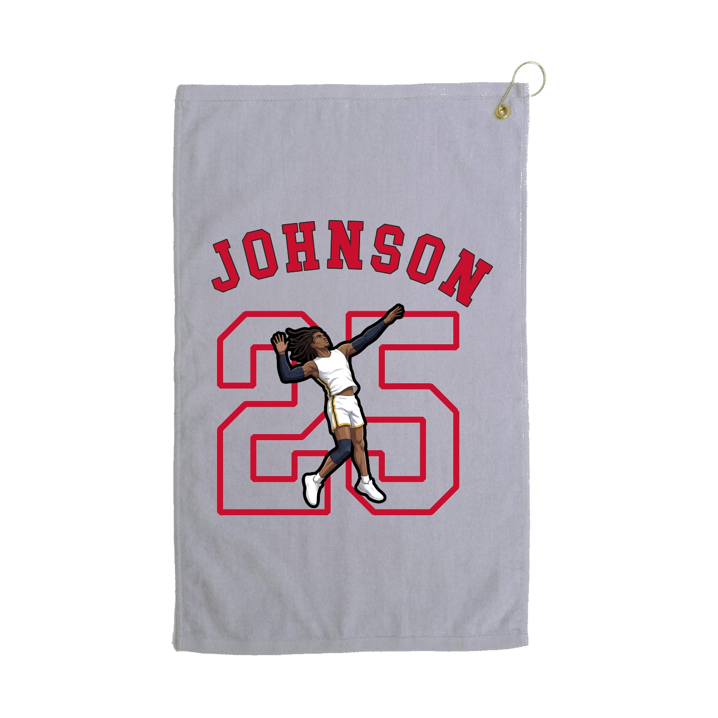 Golf Towel — Shirsey Arch in Grey