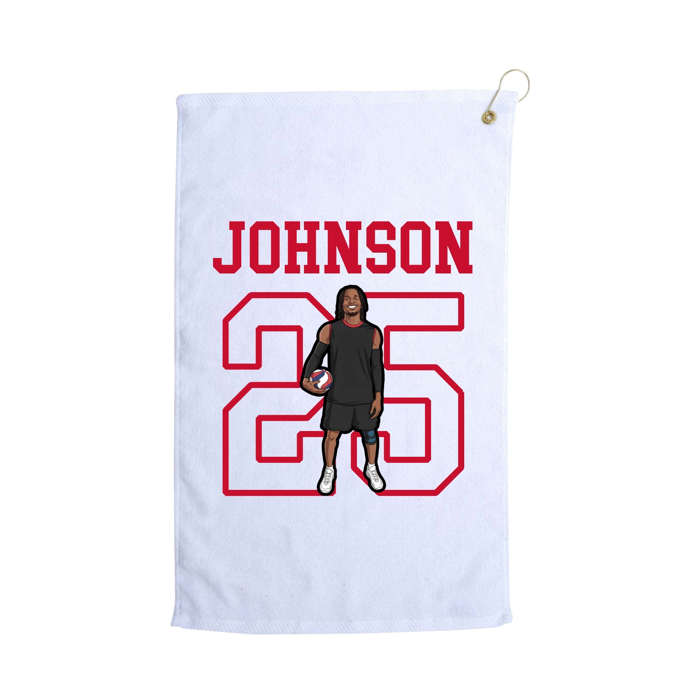 Golf Towel — Shirsey in White