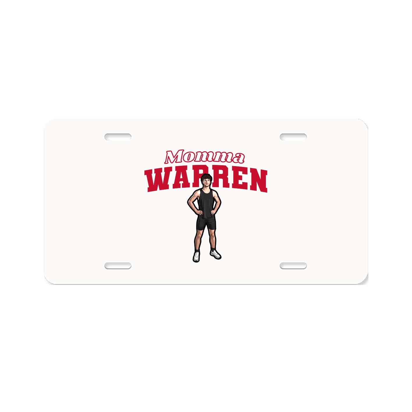 License Plate — Mothers Day Block in Classic