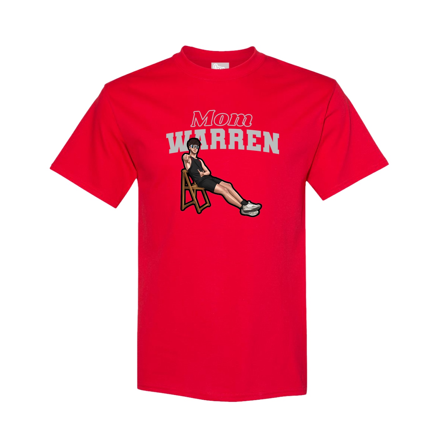 Youth Tee — Mothers Day Block in Red