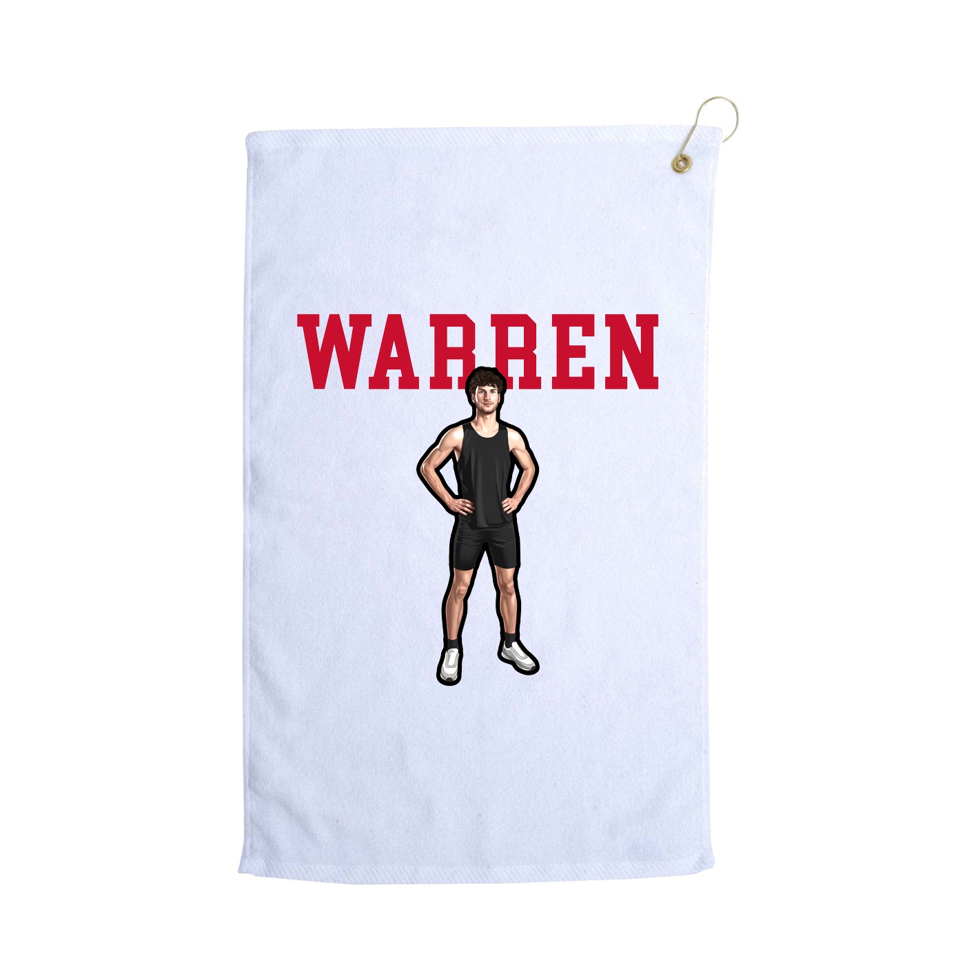 Golf Towel — Shirsey in White