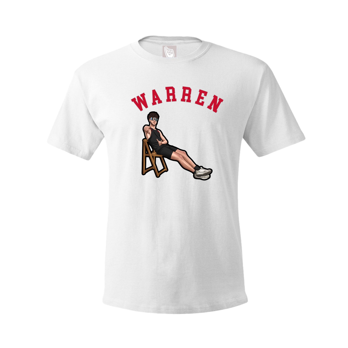 Youth Tee — Shirsey Arch in White