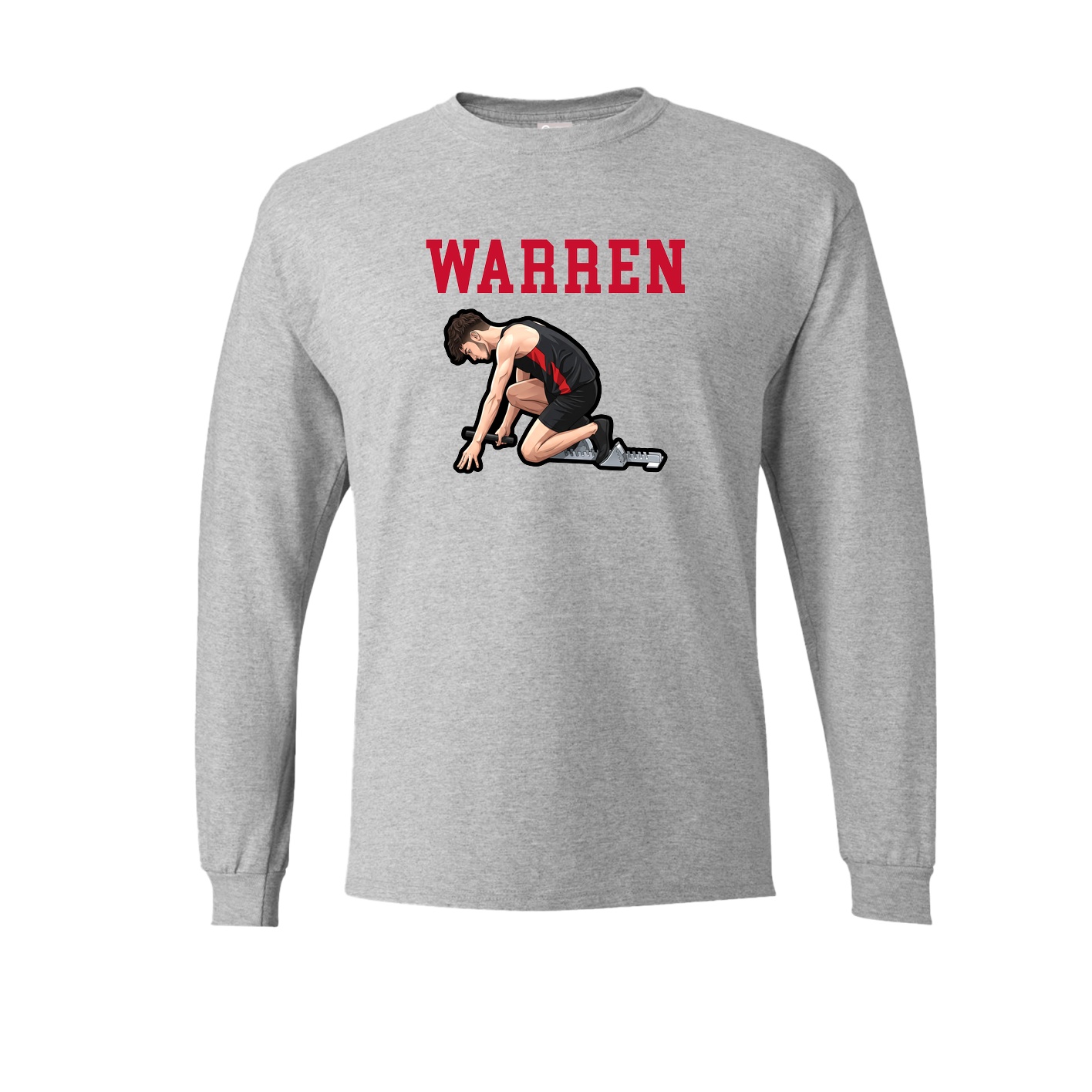 Long Sleeve Tee — Shirsey in Grey