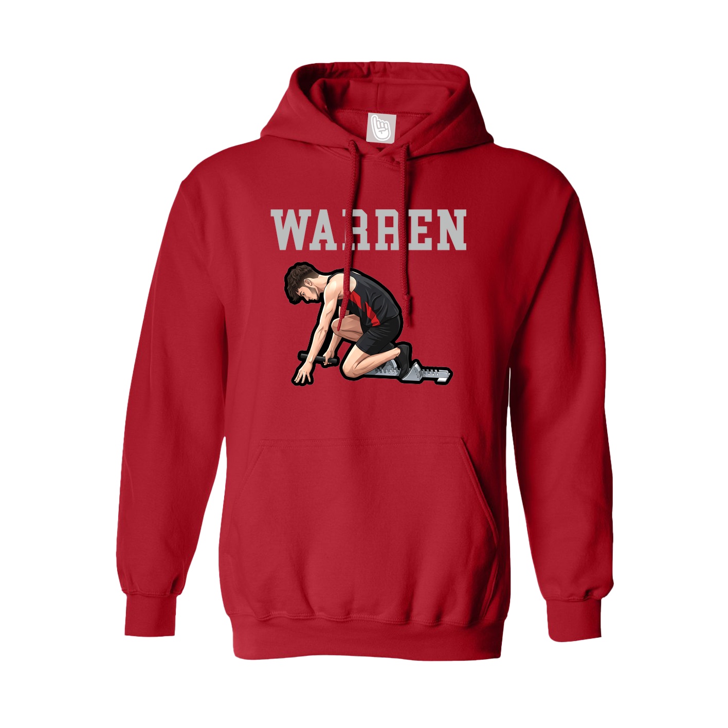 Hoodie — Shirsey in Red