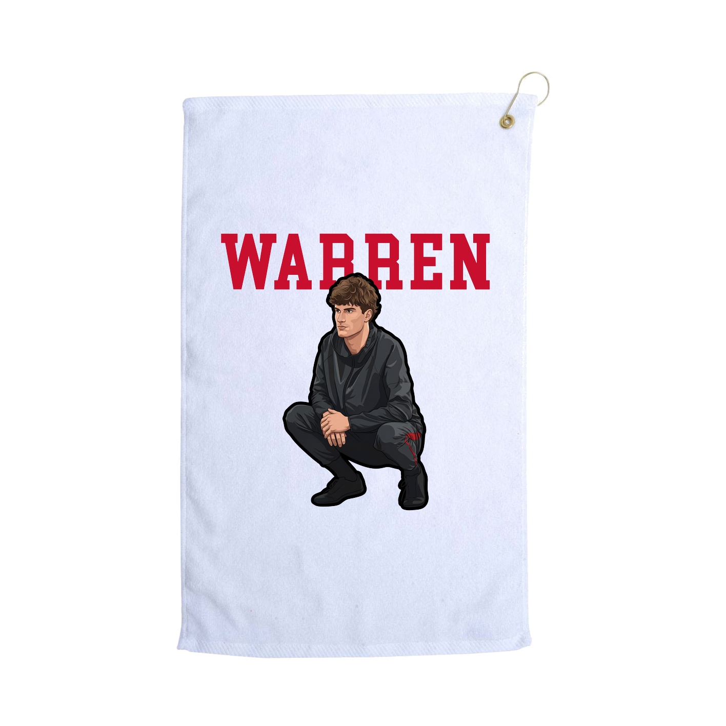 Golf Towel — Shirsey in White